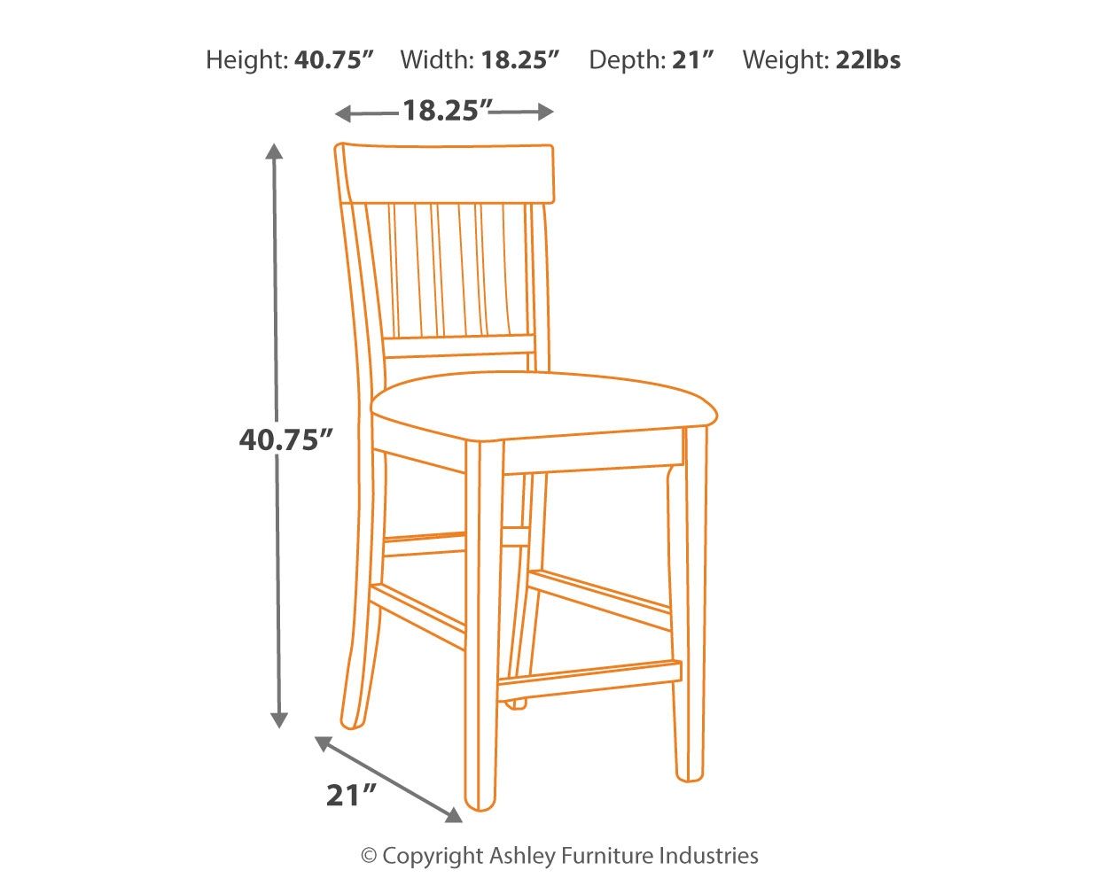 Haddigan - Dark Brown - Upholstered Barstool (Set of 2) - Premium Stool Sets from Ashley Furniture - Just $300.30! Shop now at brett interiors