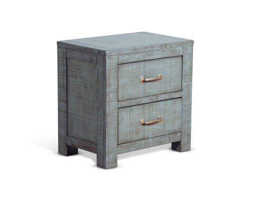 Ranch House - Nightstand - Light Blue - Premium Accent Nightstands from Sunny Designs - Just $307! Shop now at brett interiors