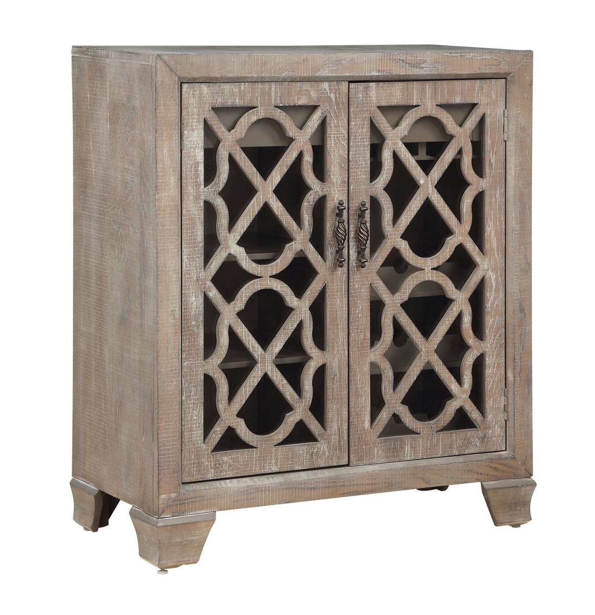 Dakota - Two Door Wine Cabinet - Bronte Light Brown - Premium Accent Cabinets from Coast2Coast Home - Just $2887.50! Shop now at brett interiors