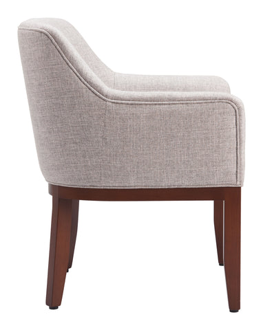 Berbera - Dining Chair - Gray - Premium Arm Chairs from Zuo Modern - Just $1300! Shop now at brett interiors