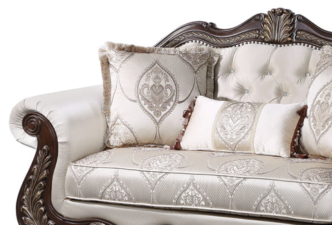 Palazzo Marina - Loveseat - White - Premium Stationary Loveseats from New Classic - Just $1672.50! Shop now at brett interiors