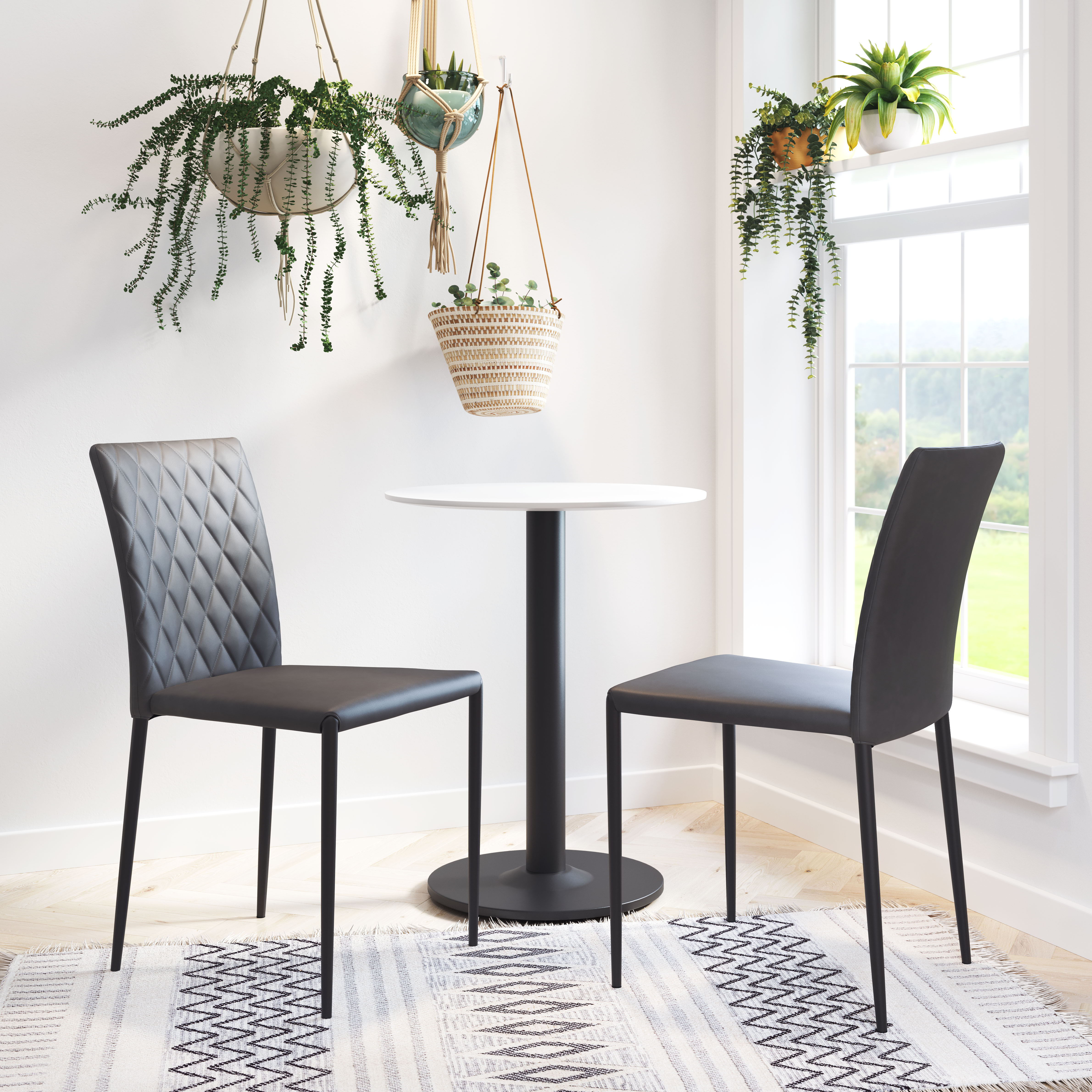 Alto - Bistro Table - Premium Dining Tables from Zuo Modern - Just $775! Shop now at brett interiors