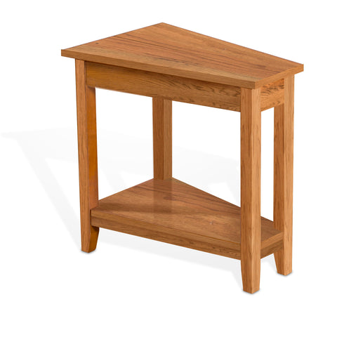 Sedona - Chair Side Table - Rustic Oak - Premium Chair Side Tables from Sunny Designs - Just $164! Shop now at brett interiors