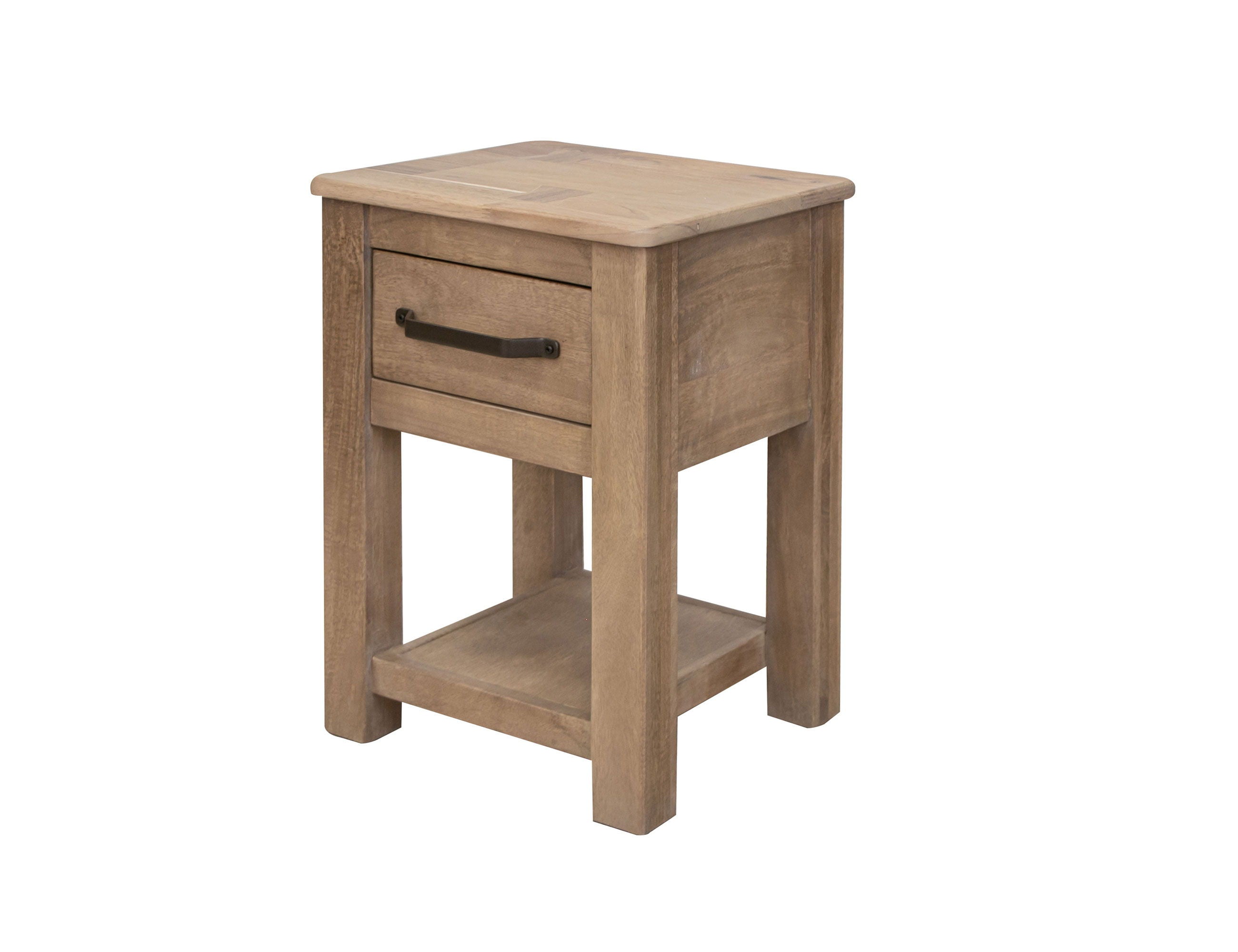 Natural Parota - Chairside Table - Brown Cappuccino - Premium Chair Side Tables from International Furniture Direct - Just $375! Shop now at brett interiors