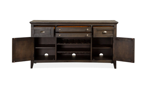 Westley Falls - Buffet - Graphite - Premium Buffets from Magnussen Furniture - Just $1589! Shop now at brett interiors