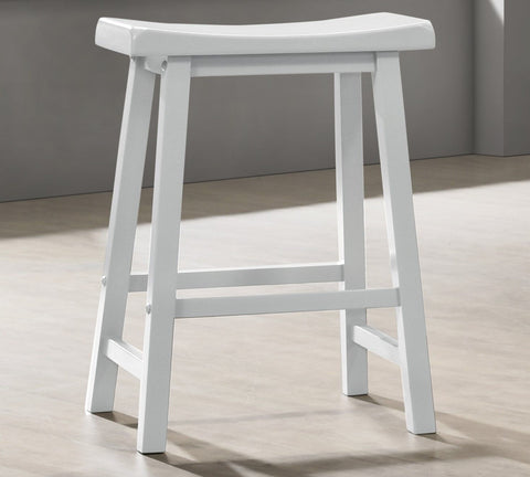 Alonzo - 17.5" Backless Ergonomic Counter Height Stool (Set of 2) - Premium Stool Sets from Lilola Home - Just $95! Shop now at brett interiors