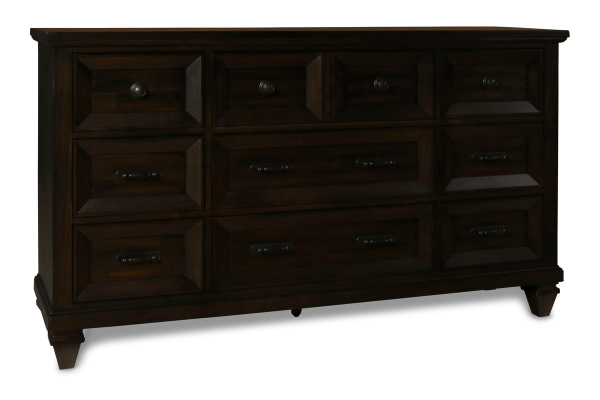 Sevilla - Dresser - Walnut - Premium Dressers from New Classic - Just $975! Shop now at brett interiors