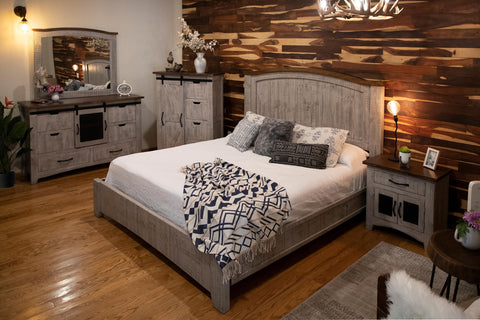 Pueblo - Panel Bed - Premium Panel Beds from International Furniture Direct - Just $1157.50! Shop now at brett interiors