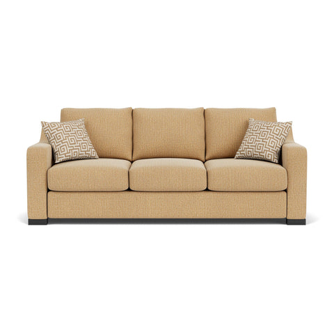 Quinn - Sofa - Beige - Premium Stationary Sofas from Flexsteel - Just $1687.50! Shop now at brett interiors