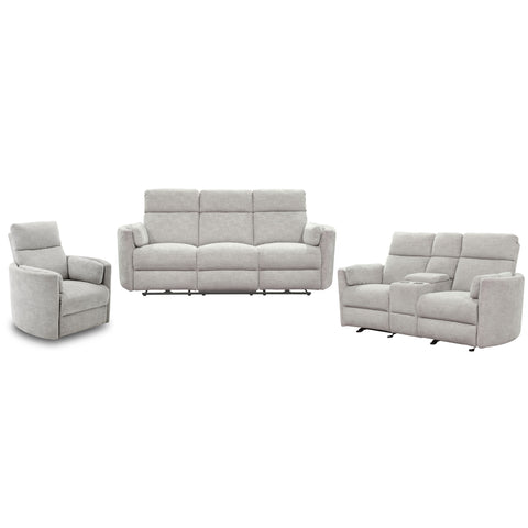 Radius - Power Reclining Sofa Loveseat And Recliner - Premium 3 Piece Living Room Sets from Parker Living - Just $3742.50! Shop now at brett interiors