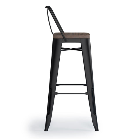 Rayne - 30" Metal / Wood Bar Stool (Set of 2) - Premium Stool Sets from Simpli Home - Just $209! Shop now at brett interiors