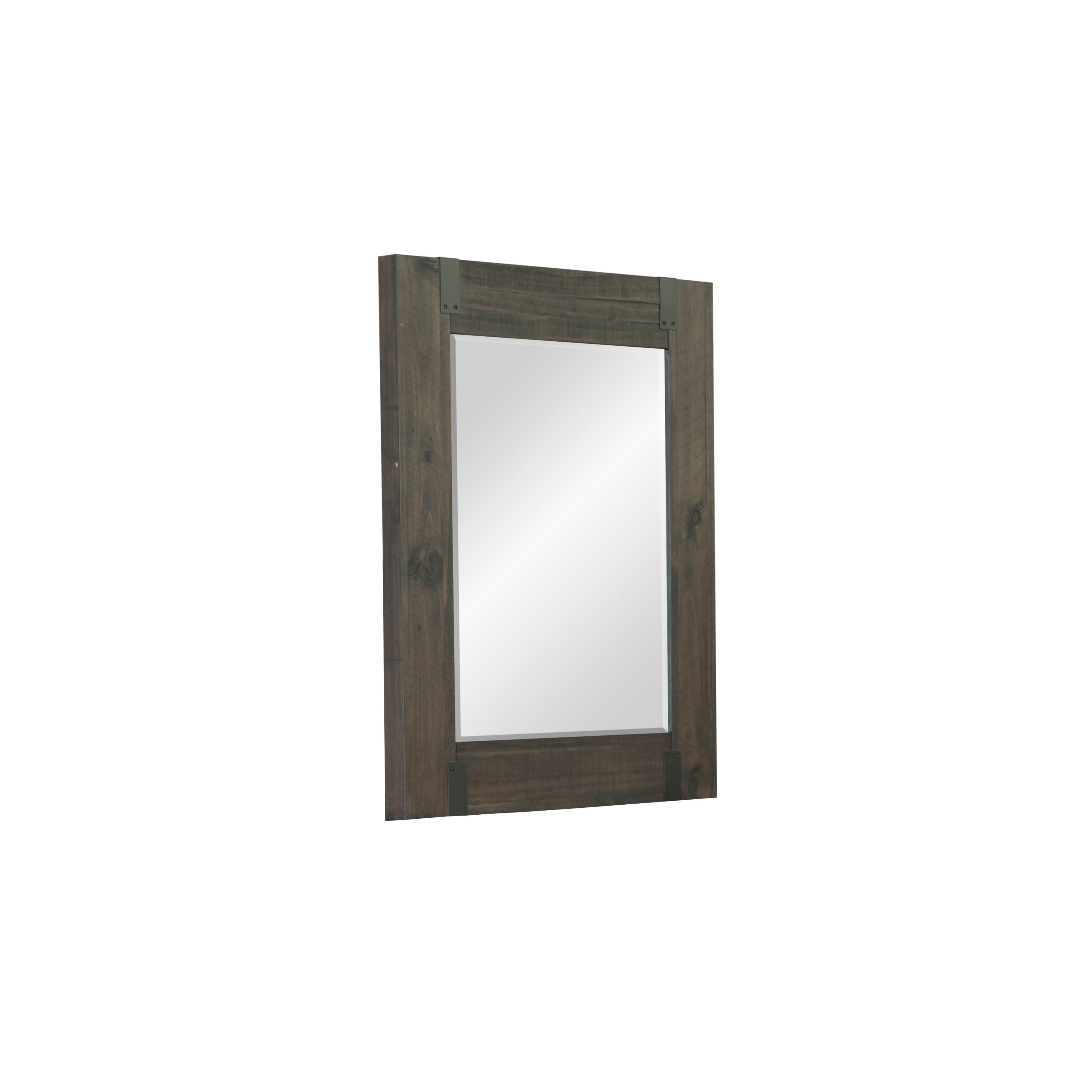 Abington - Portrait Mirror - Weathered Charcoal - Premium Accent Mirrors from Magnussen Furniture - Just $339! Shop now at brett interiors