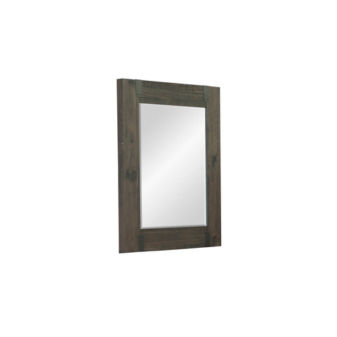 Abington - Portrait Mirror - Weathered Charcoal - Premium Accent Mirrors from Magnussen Furniture - Just $339! Shop now at brett interiors