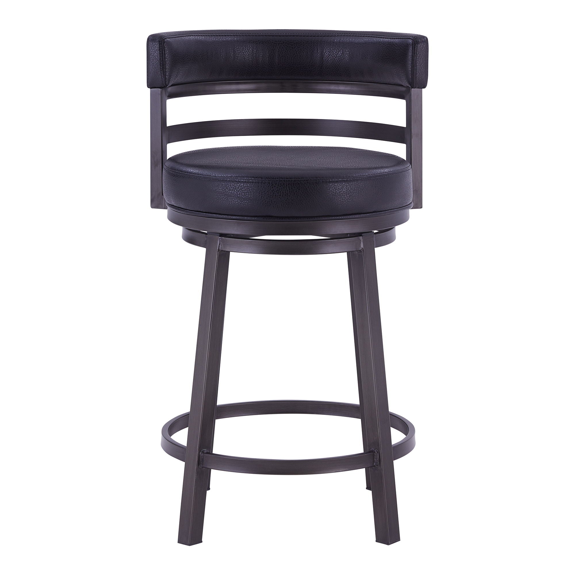 Madrid - Counter Height Swivel Bar Stool - Mineral - Premium Bar Height (28"-30") from Armen Living - Just $355! Shop now at brett interiors