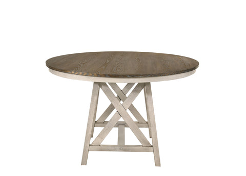 Somerset - Round Table - Vintage White - Premium Dining Tables from New Classic - Just $372.50! Shop now at brett interiors