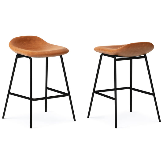 Dafney - Counter Height Stool (Set of 2) - Premium Stool Sets from Simpli Home - Just $220! Shop now at brett interiors