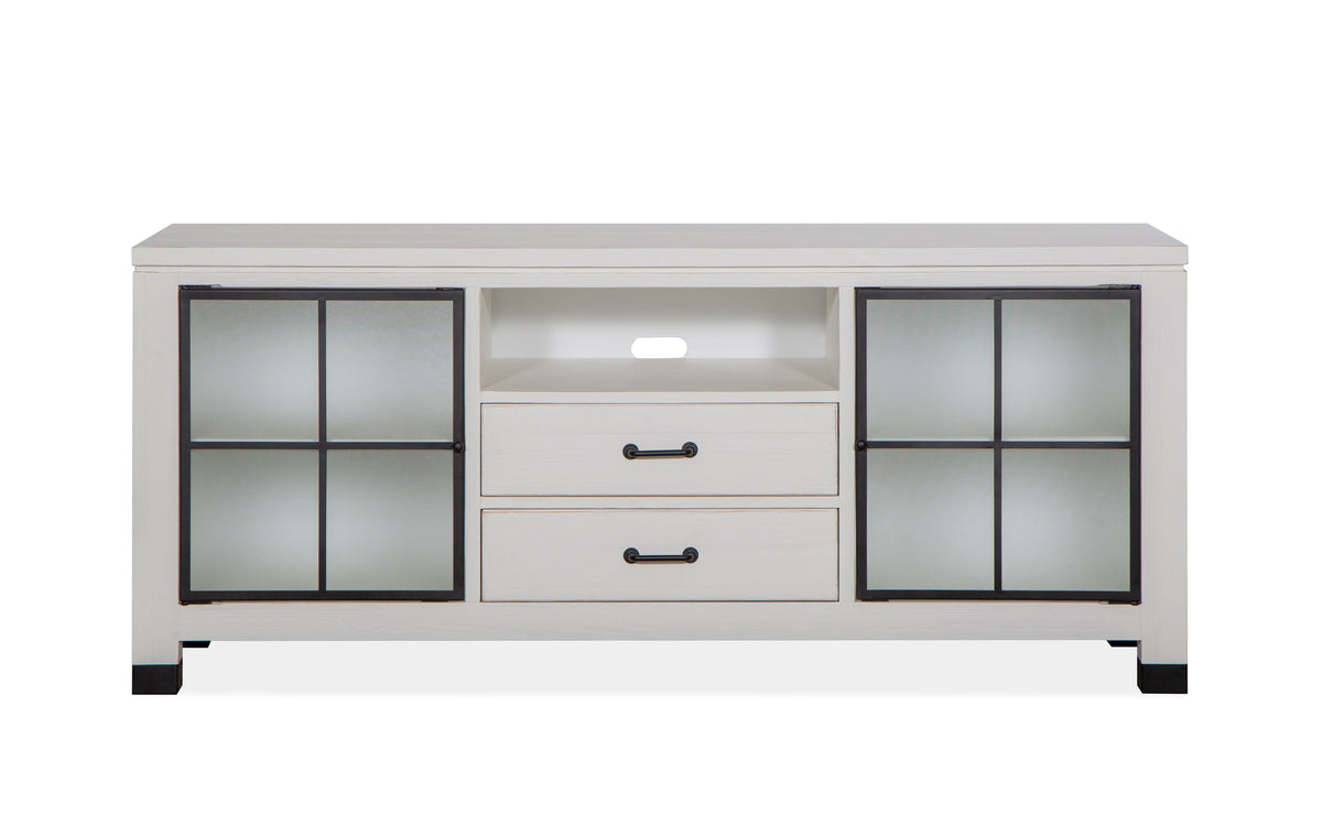 Harper Springs - Console - Gray - Premium TV Stands from Magnussen Furniture - Just $1479! Shop now at brett interiors