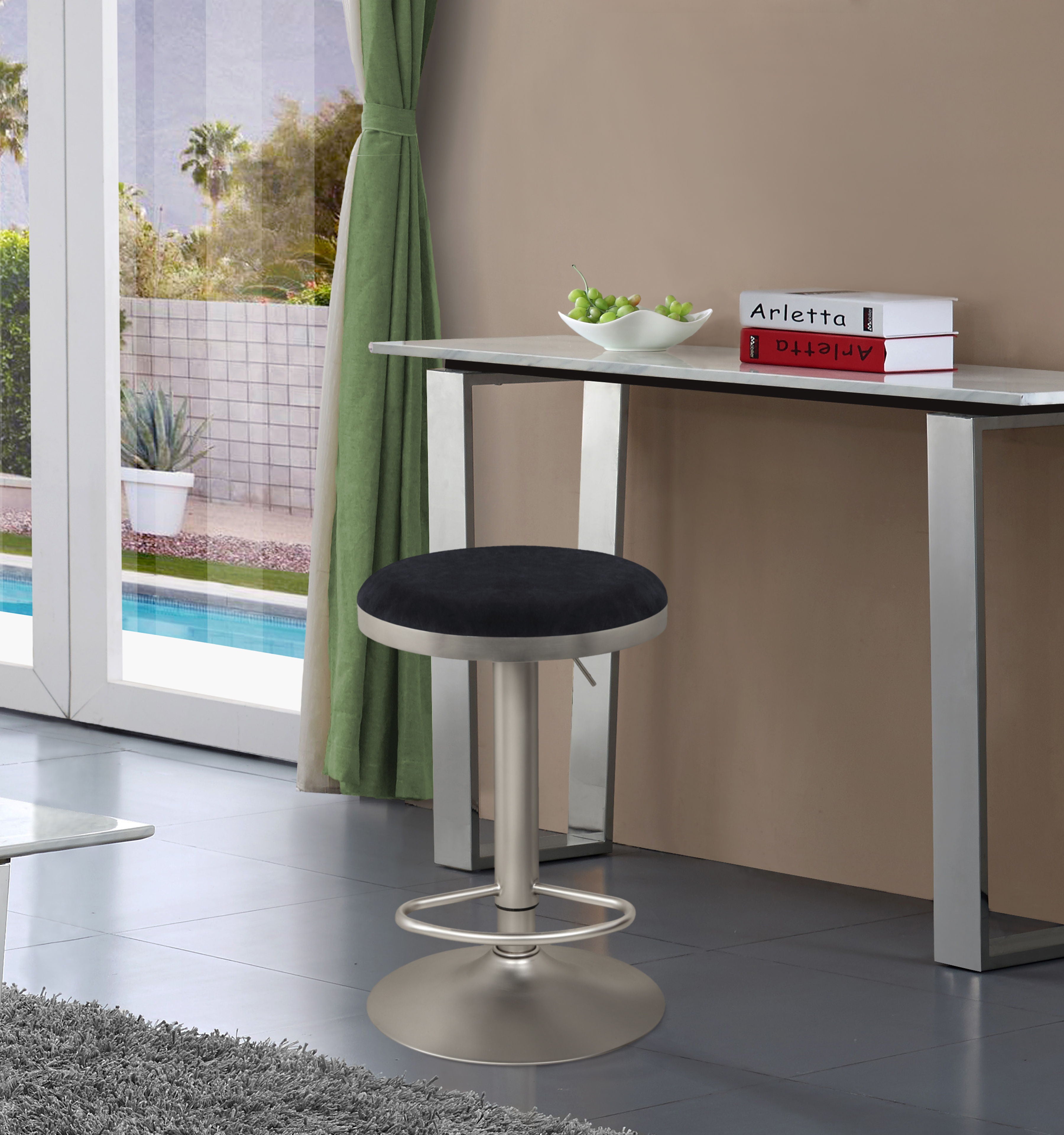 Brody - Adjustable Stool - Premium Adjustable Stools from Meridian Furniture - Just $337.50! Shop now at brett interiors