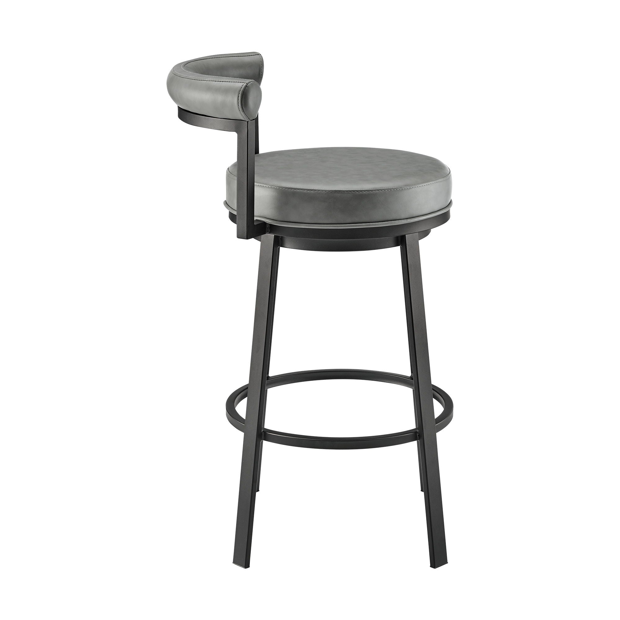 Reuben - Swivel Stool - Premium Counter Height (24"-27") from Armen Living - Just $380! Shop now at brett interiors