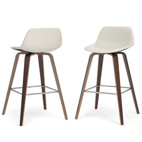 Randolph - Bentwood Counter Height Stool (Set of 2) - Premium Stool Sets from Simpli Home - Just $276! Shop now at brett interiors