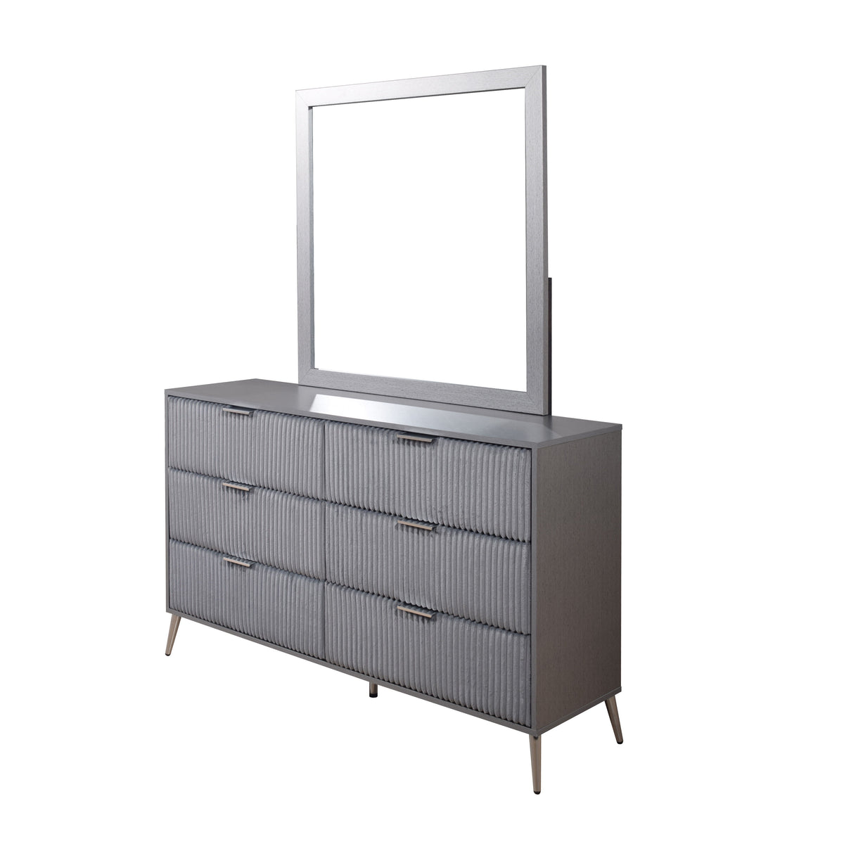 Kailani - 2 Piece Dresser & Mirror Set - Premium Dresser & Mirror from New Classic - Just $550! Shop now at brett interiors