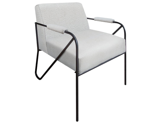 Lotus - Arm Chair - Light Cream - Premium Arm Chairs from International Furniture Direct - Just $742.50! Shop now at brett interiors