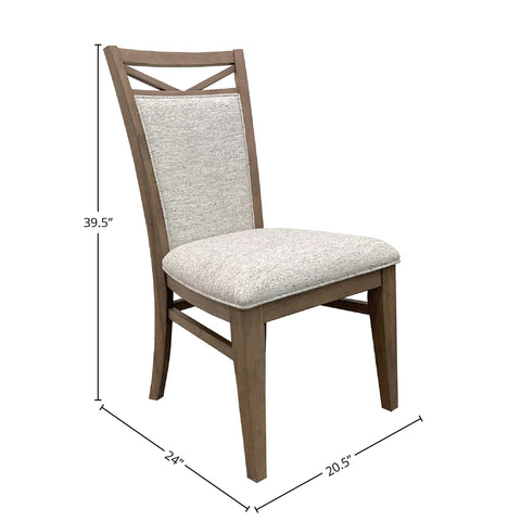 Americana Modern Dining - Upholstered Dining (Set of 2) - Cotton - Premium Chair Sets from Parker House - Just $350! Shop now at brett interiors