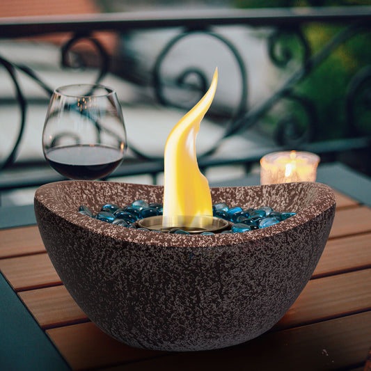 Ethanol Fire Pit Tabletop Fireplace - Premium Fire Pits from AS Outdoor Heating - Just $90! Shop now at brett interiors