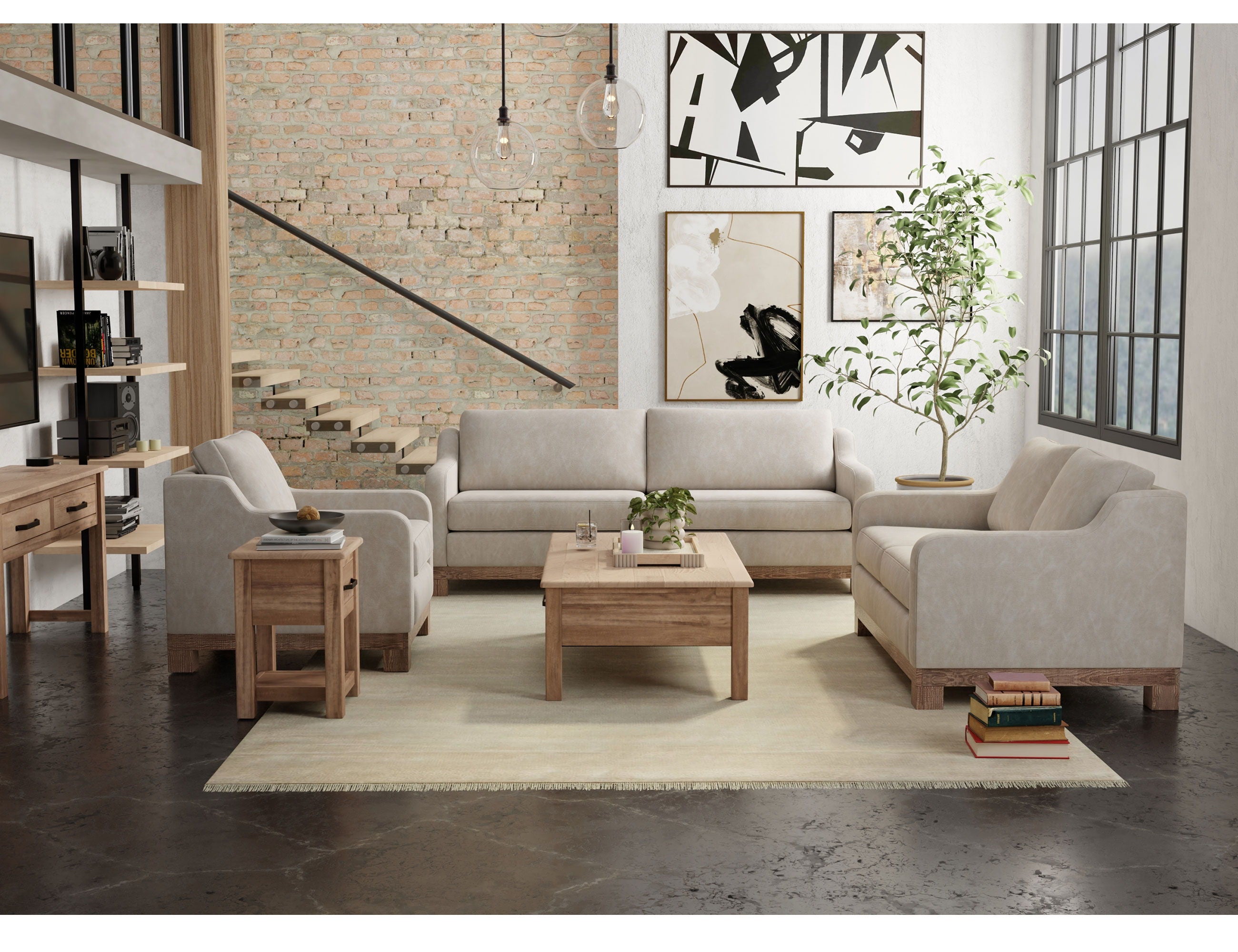 Samba - Loveseat - Premium Stationary Loveseats from International Furniture Direct - Just $1312.50! Shop now at brett interiors