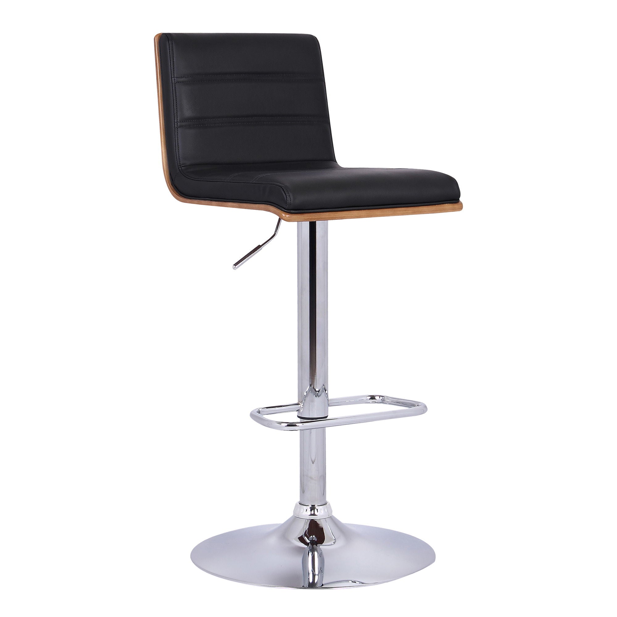 Aubrey - Adjustable Height Swivel Bar Stool - Premium Adjustable Height from Armen Living - Just $195! Shop now at brett interiors