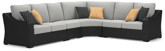 Beachcroft - Outdoor Sectional - Premium Stationary Sectionals from Signature Design by Ashley® - Just $3638.75! Shop now at brett interiors