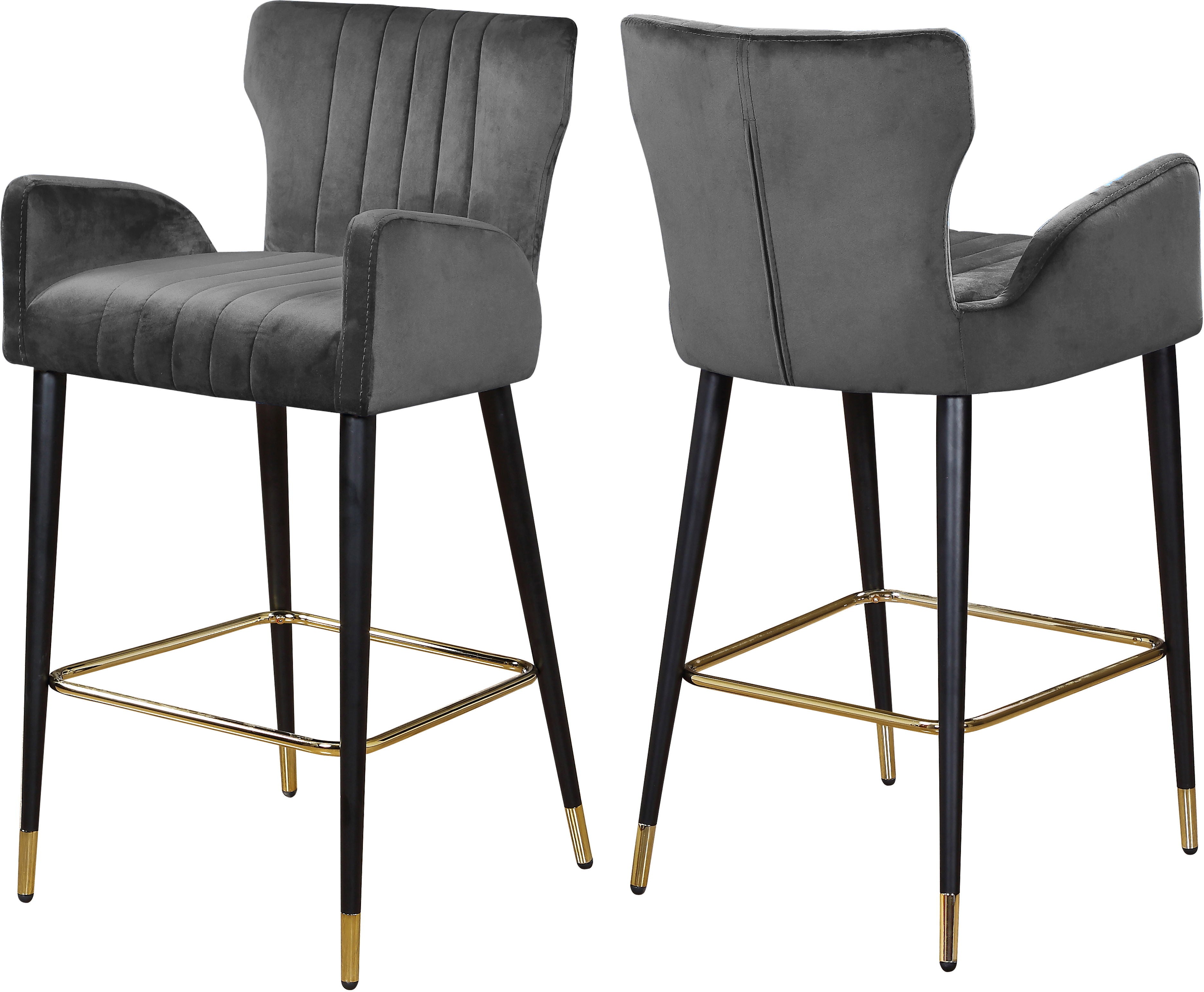 Luxe - Stool (Set of 2) - Premium Stool Sets from Meridian Furniture - Just $675! Shop now at brett interiors