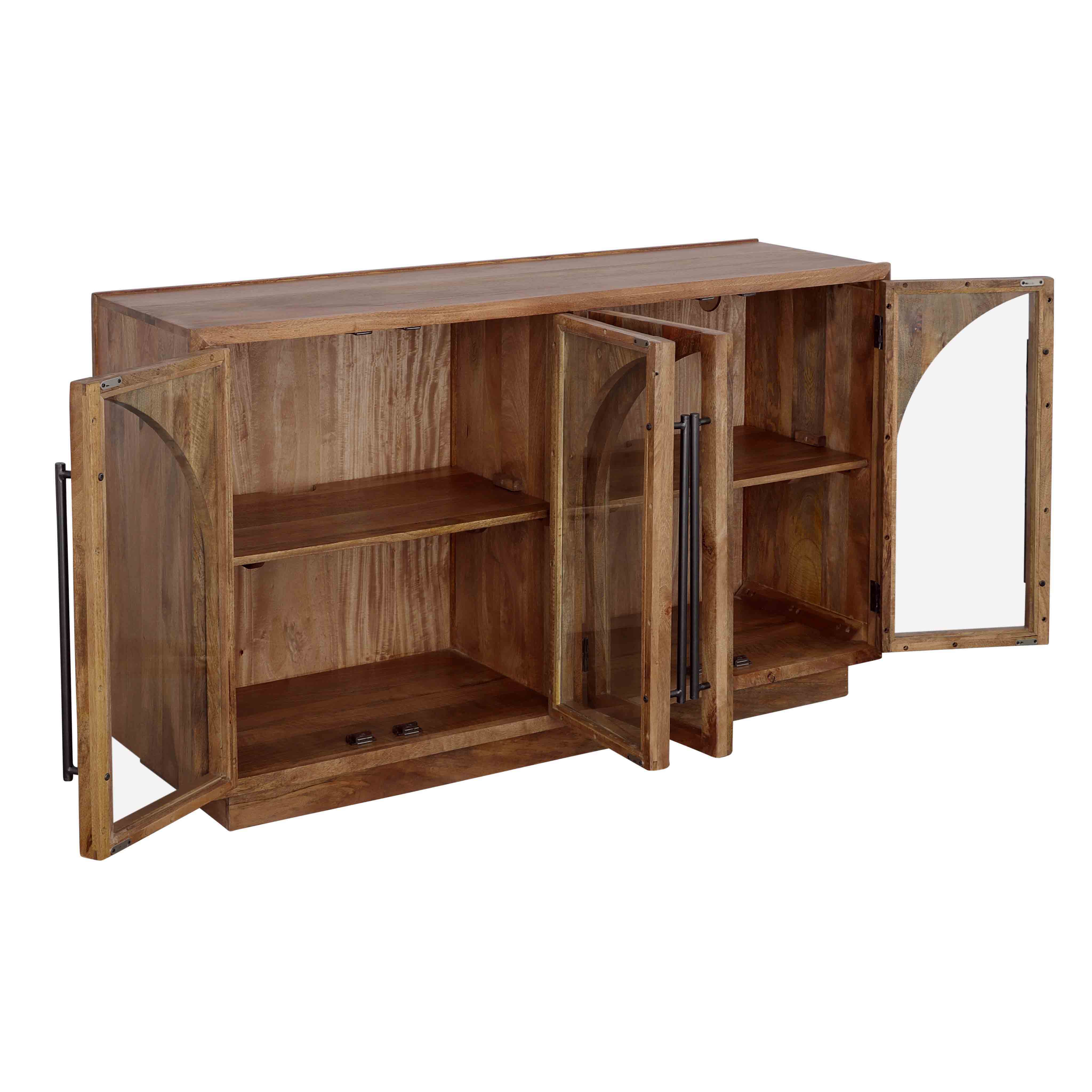 Gateway - Natural 4 Door Sideboard - Natural - Premium Sideboards from Coast2Coast Home - Just $4125! Shop now at brett interiors