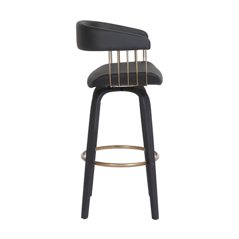 Topanga - Swivel Stool - Premium Counter Height (24"-27") from Armen Living - Just $230! Shop now at brett interiors