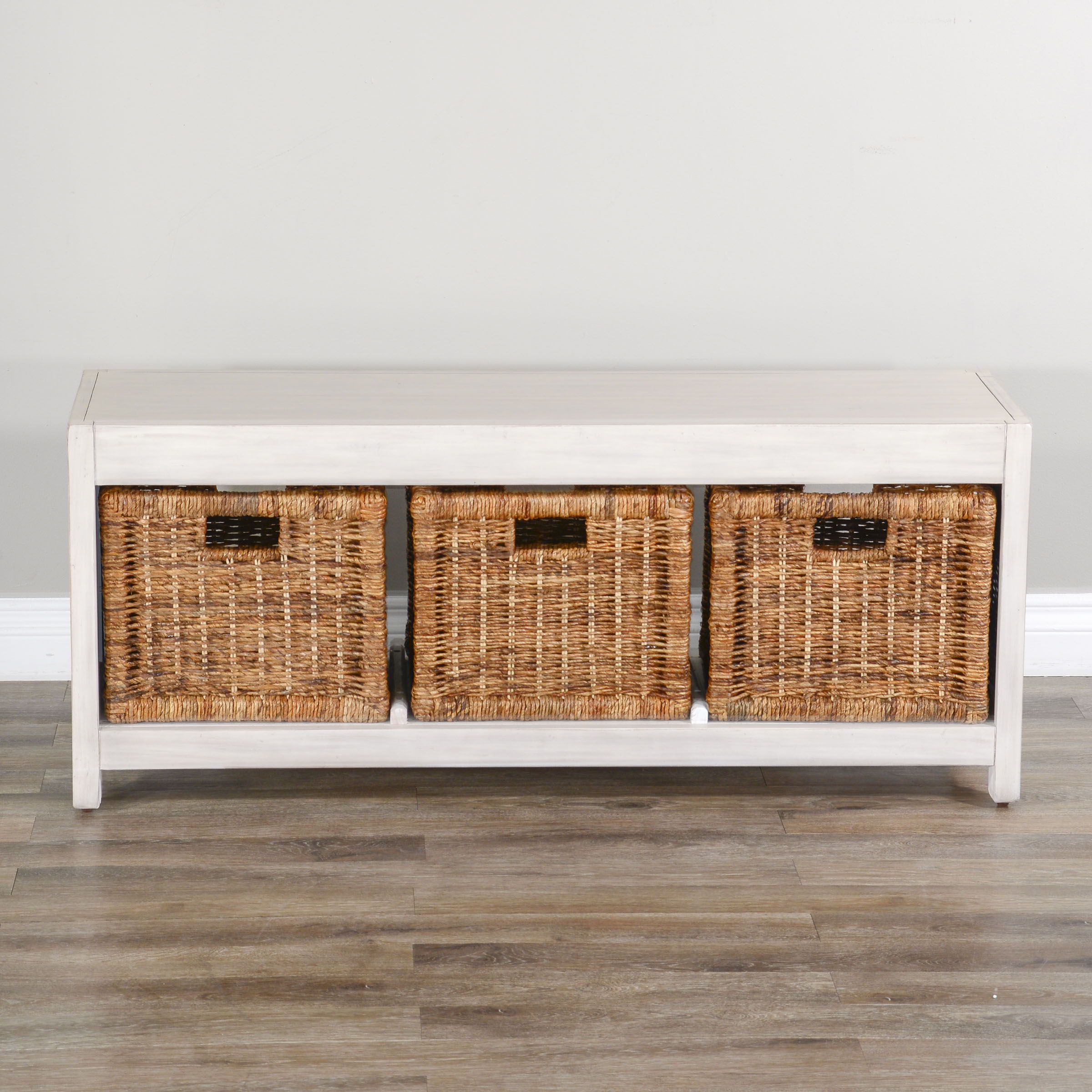 Storage Bookcase And Bench - White - Premium Standard Bookcases from Sunny Designs - Just $1219! Shop now at brett interiors