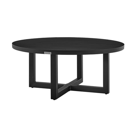 Menorca - Outdoor Patio Round Coffee Table - Premium Coffee Tables from Armen Living - Just $837.50! Shop now at brett interiors