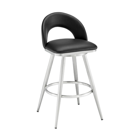 Charlotte - Swivel Bar Stool - Premium Counter Height (24"-27") from Armen Living - Just $360! Shop now at brett interiors