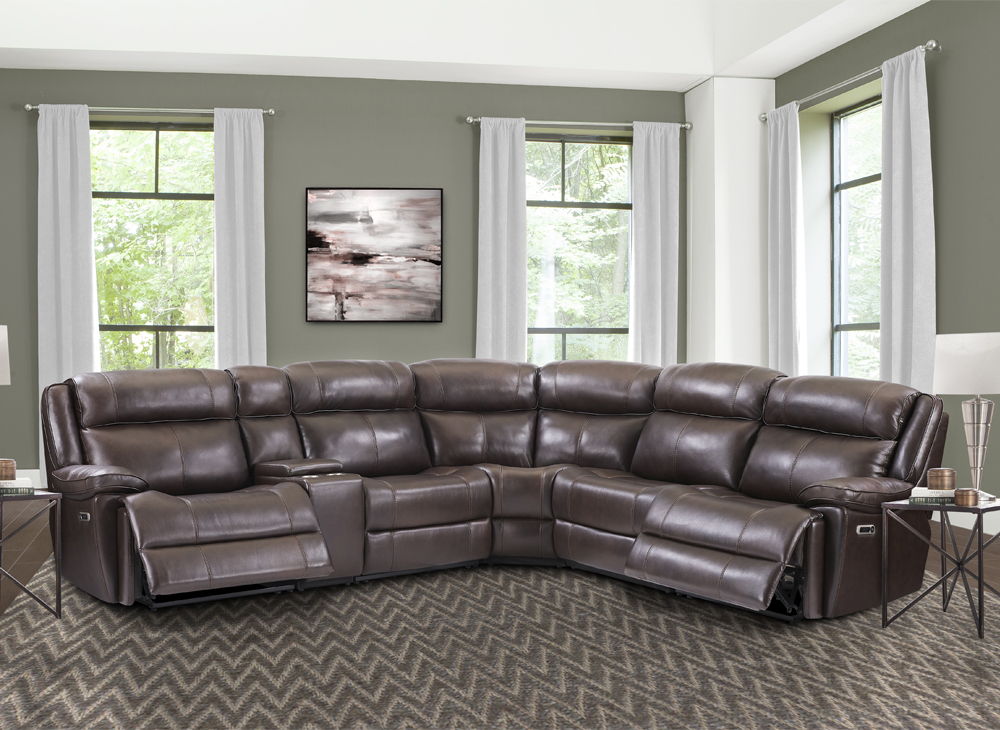 Eclipse - 6 Piece Modular Power Reclining Sectional - Premium Reclining Sectionals from Parker Living - Just $4497.50! Shop now at brett interiors