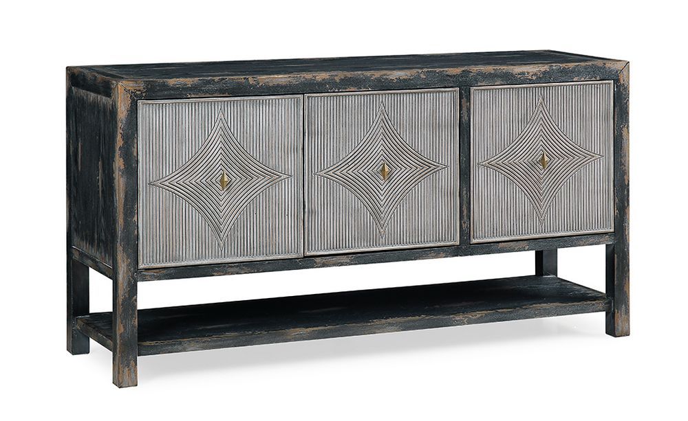 Reid - Three Door Sideboard - Morton Vintage Two Tone - Premium Credenzas from Coast2Coast Home - Just $3300! Shop now at brett interiors