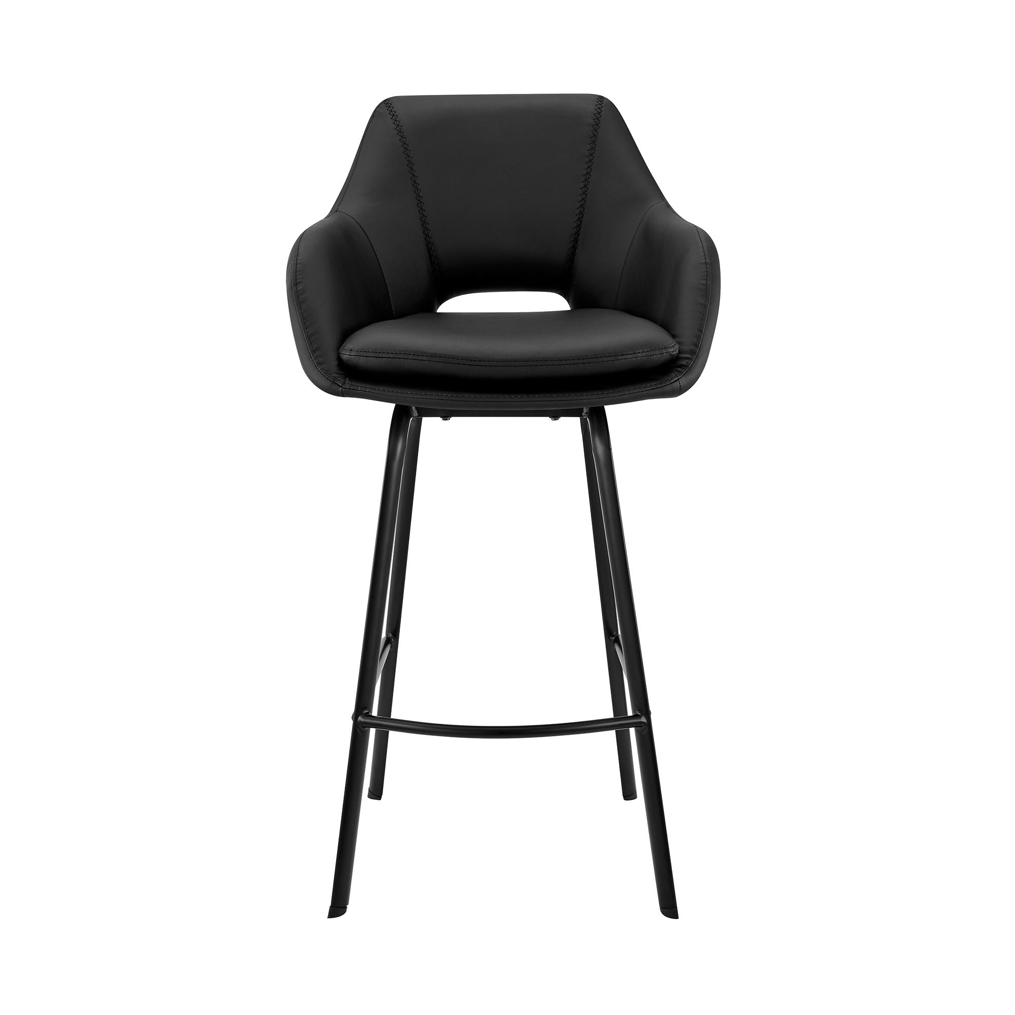 Aura - Swivel Stool - Premium Counter Height (24"-27") from Armen Living - Just $330! Shop now at brett interiors