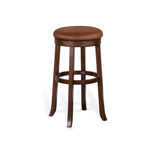 Santa Fe - Swivel Stool With Cushion Seat - Premium Counter Height (24"-27") from Sunny Designs - Just $143! Shop now at brett interiors