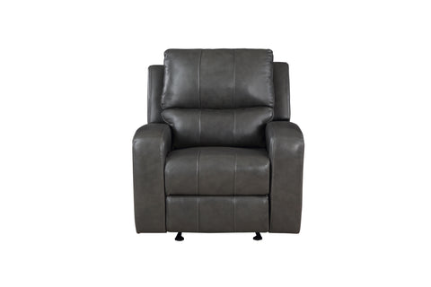 Linton - Leather Glider Recliner With Power Footrest - Premium Glider Chairs from New Classic - Just $860! Shop now at brett interiors