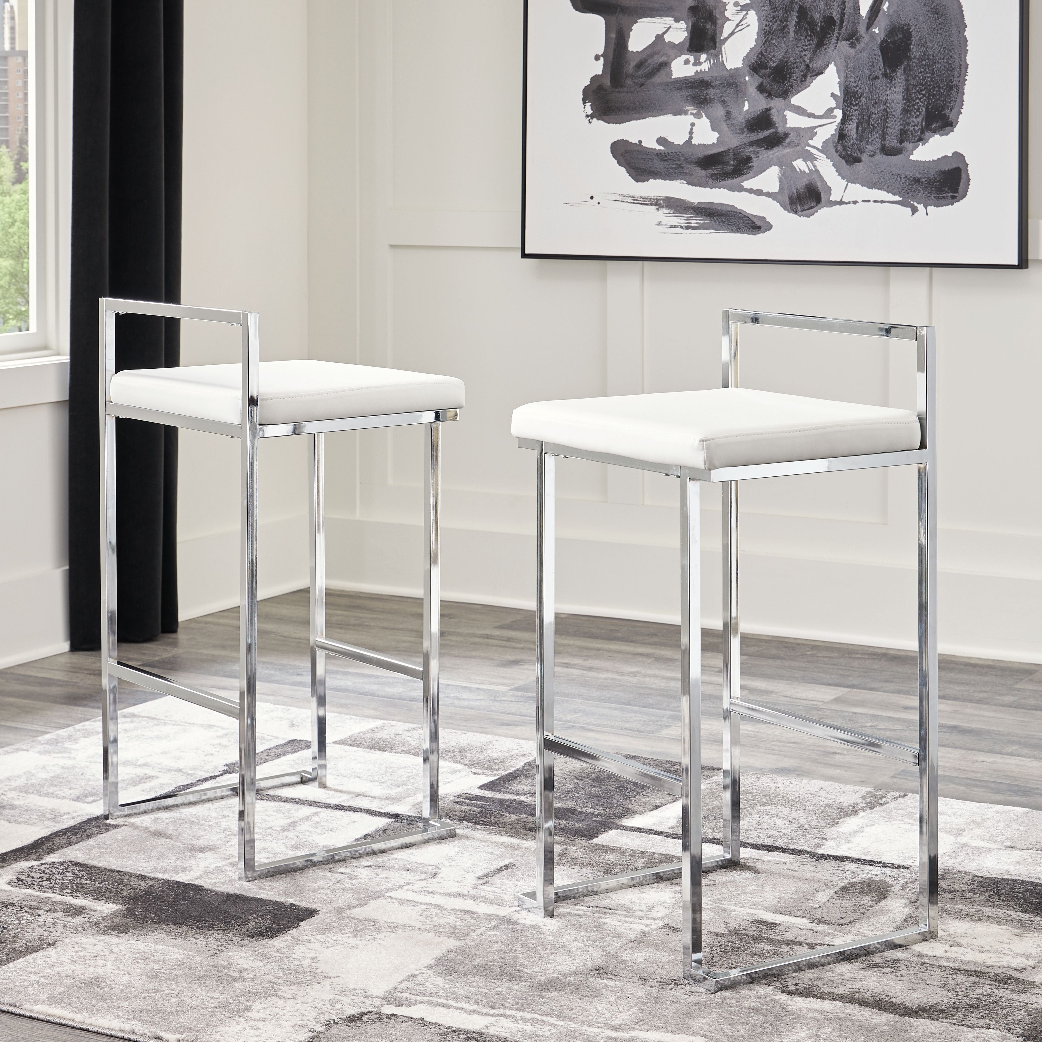 Madanere - Tall Upholstered Stool Set (Set of 2) - Premium Stool Sets from Signature Design by Ashley® - Just $300.30! Shop now at brett interiors