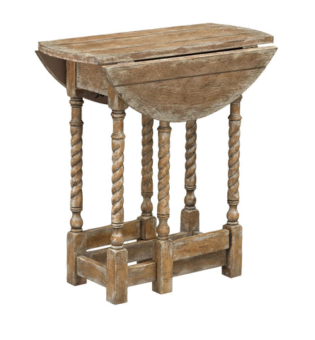 Quentin - Drop Leaf Accent Table - Josie Vintage Brown Rub - Premium Accent Tables from Coast2Coast Home - Just $1485! Shop now at brett interiors