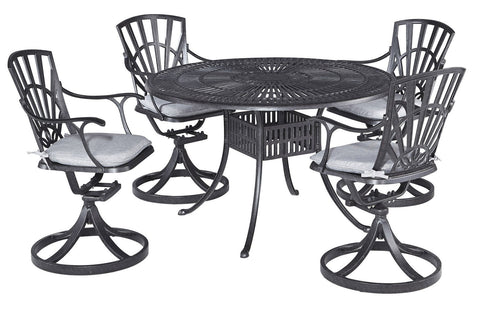 Grenada - Outdoor Dining - Set - Premium 5 Piece Outdoor Sets from Homestyles - Just $4719.98! Shop now at brett interiors