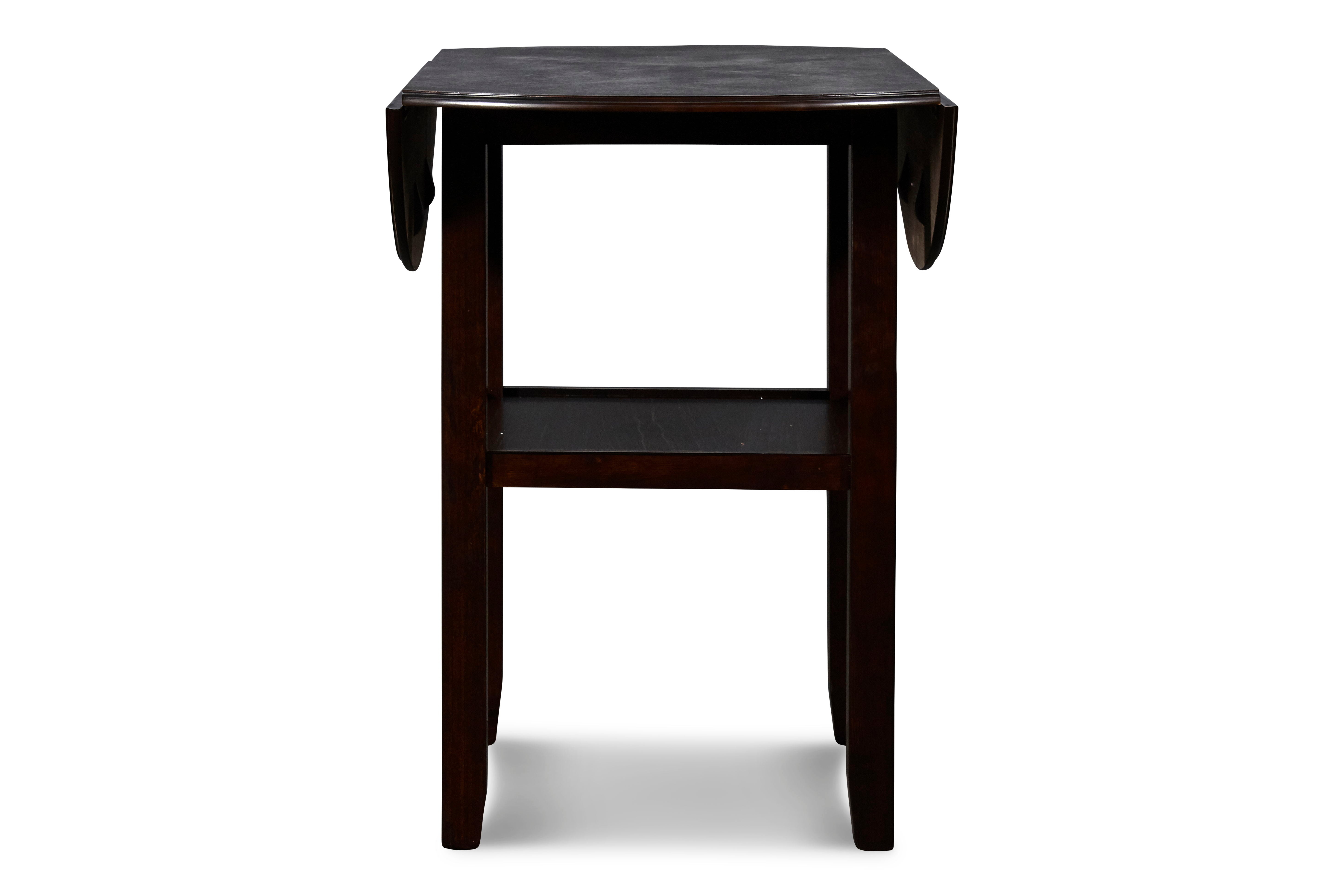 Gia - Counter Drop Leaf Table Set New Classic