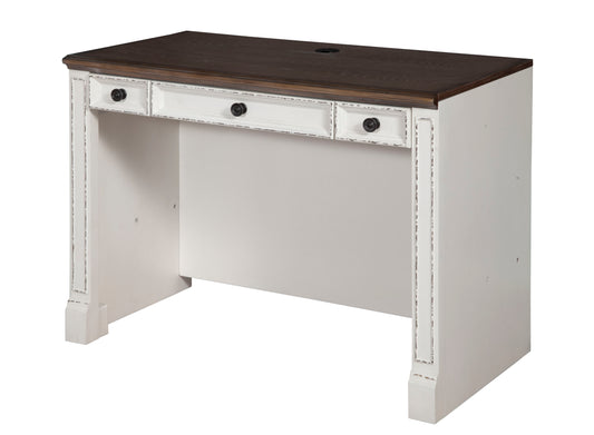 Provence - Library Desk - Vintage Alabaster - Premium Writing Desks from Parker House - Just $825! Shop now at brett interiors