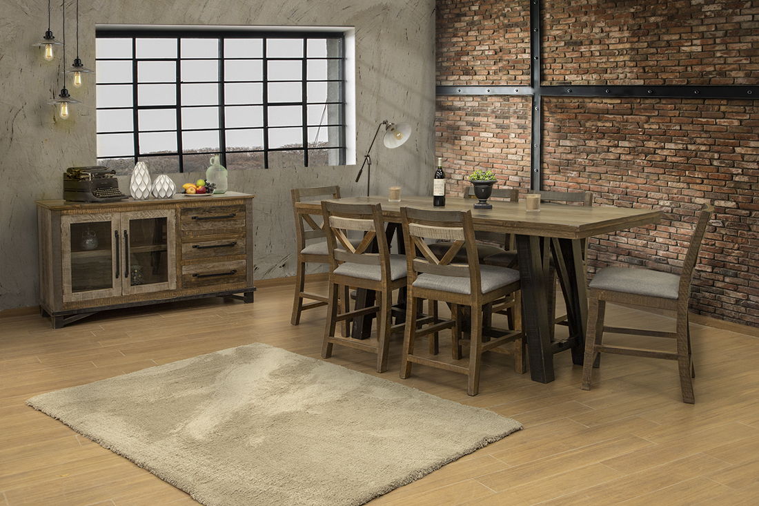 Loft Brown - Table - Premium Dining Tables from International Furniture Direct - Just $1087.50! Shop now at brett interiors