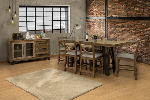 Loft Brown - Table - Premium Dining Tables from International Furniture Direct - Just $1087.50! Shop now at brett interiors