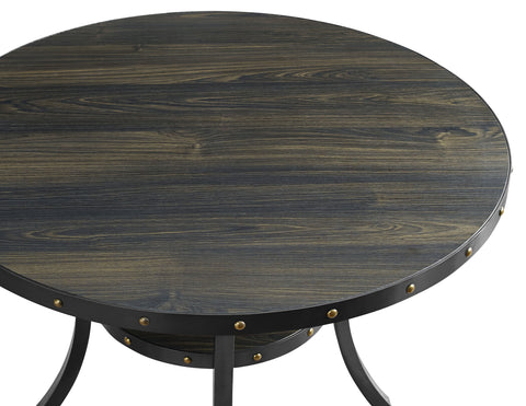 Crispin - Round Counter Table - Smoke Wood - Premium Counter Tables from New Classic - Just $322.50! Shop now at brett interiors